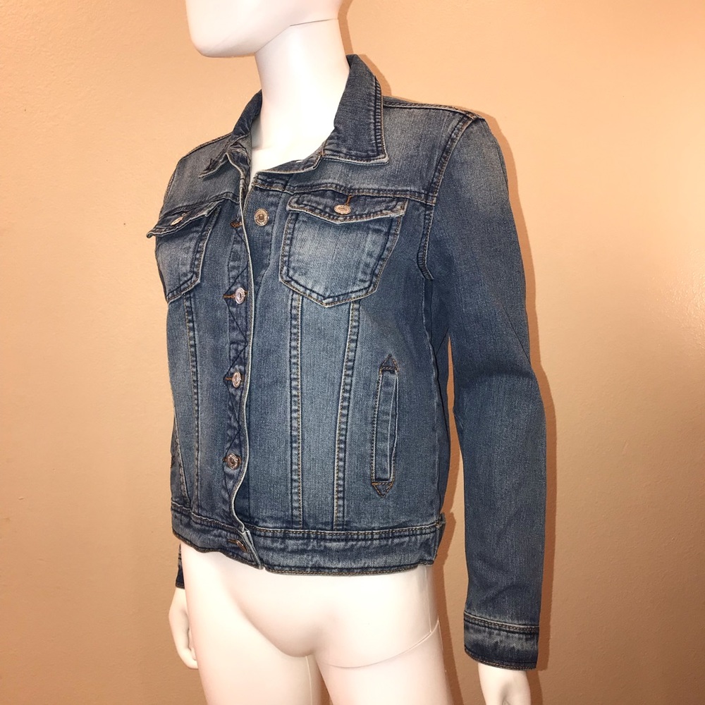 Anthropologie Lea & Viola Denim Jacket NEW - Picture 8 of 12